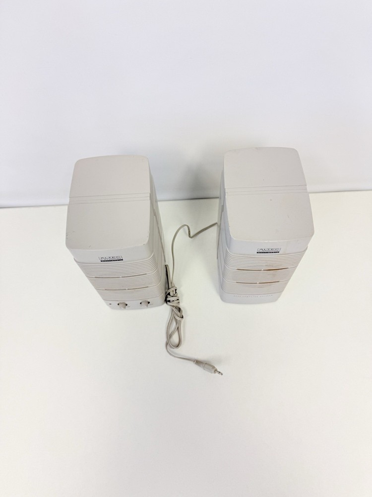 Vintage Altec Lansing Multimedia Computer Speaker ACS 5 Pair Tested