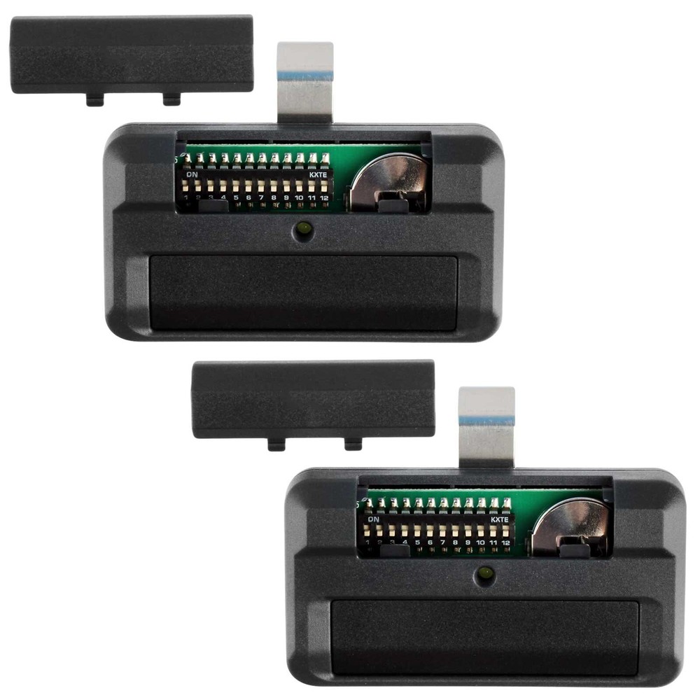 2 For 811LM Liftmaster Garage Door Gate Opener Remote Control Dip Switch Program