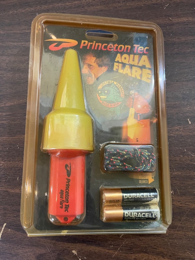 New Old Stock Princeton Tec Aqua Flare Untested