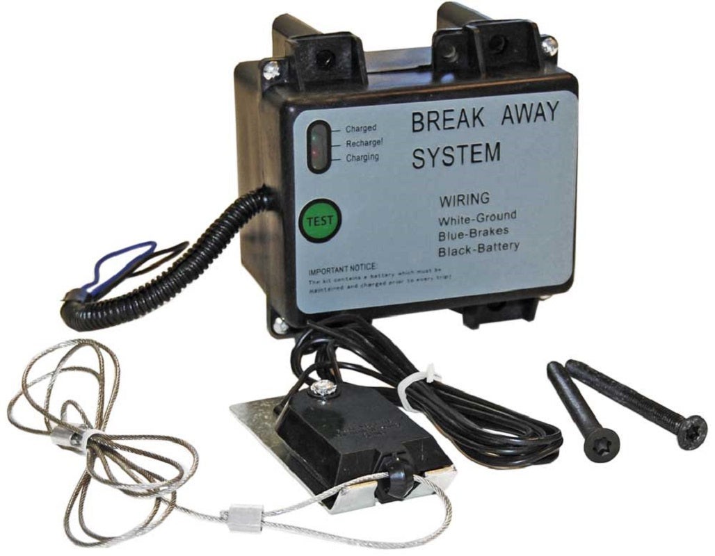 Camper Cargo Trailer Break Away Switch Safety Brake Kit / Switch and Battery Kit