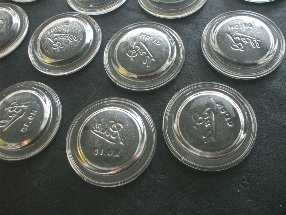 BALL CANNING JAR DOME GLASS INSERT #10