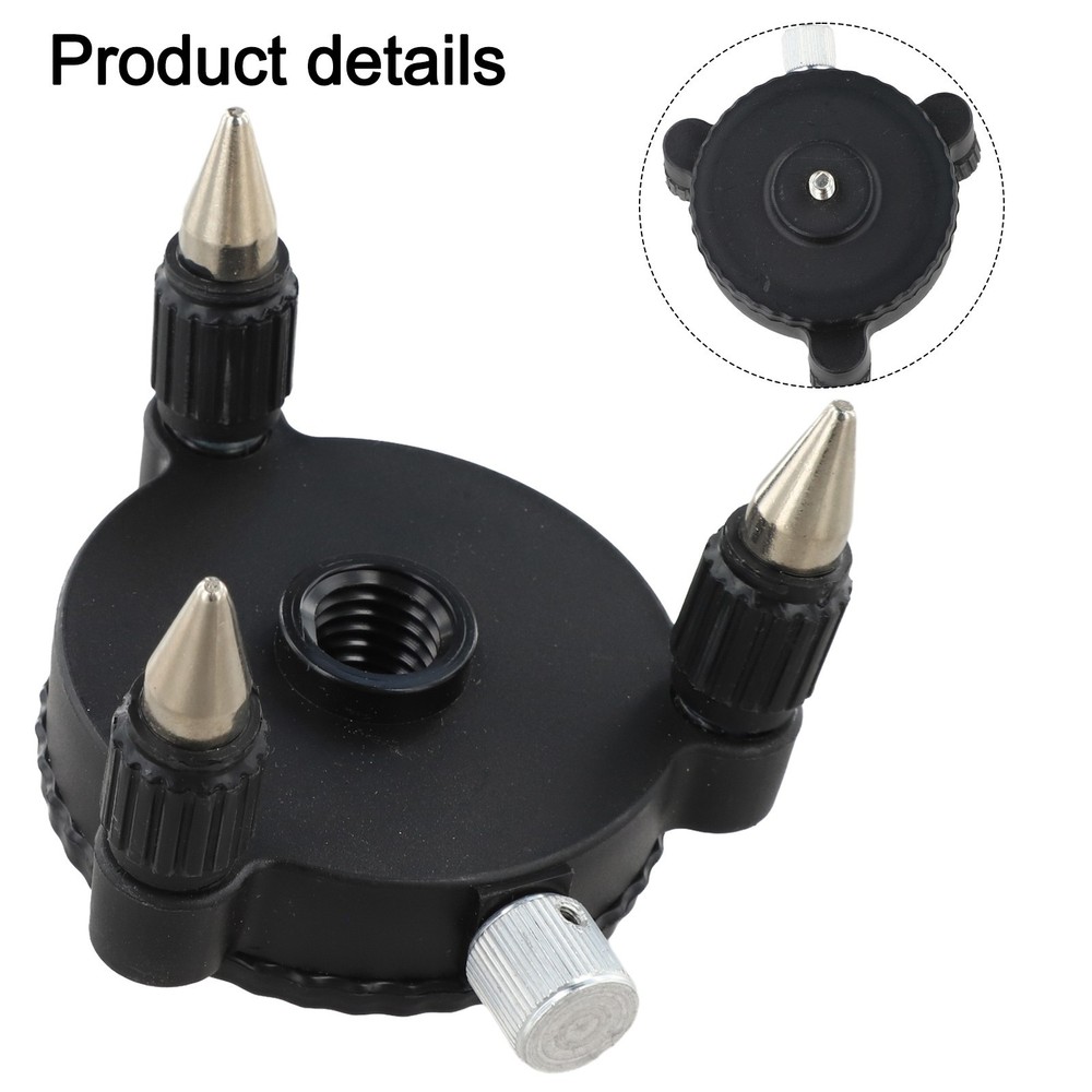 Degree Rotation Base 5/8-Inch Threaded Interface High-Strength Alloy Plastic