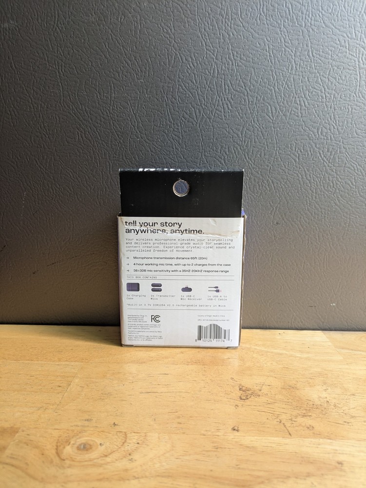 North Wireless Mic Set with USB-C Receiver