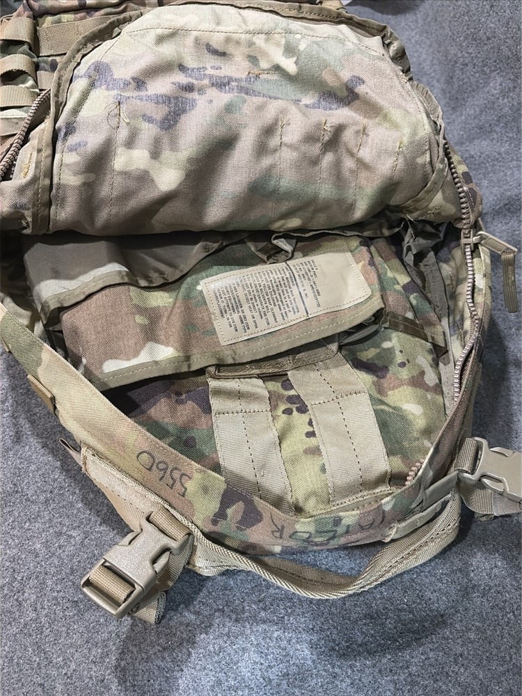 USGI Medium Rucksack Molle II OCP Ruck Backpack Complete Assembly