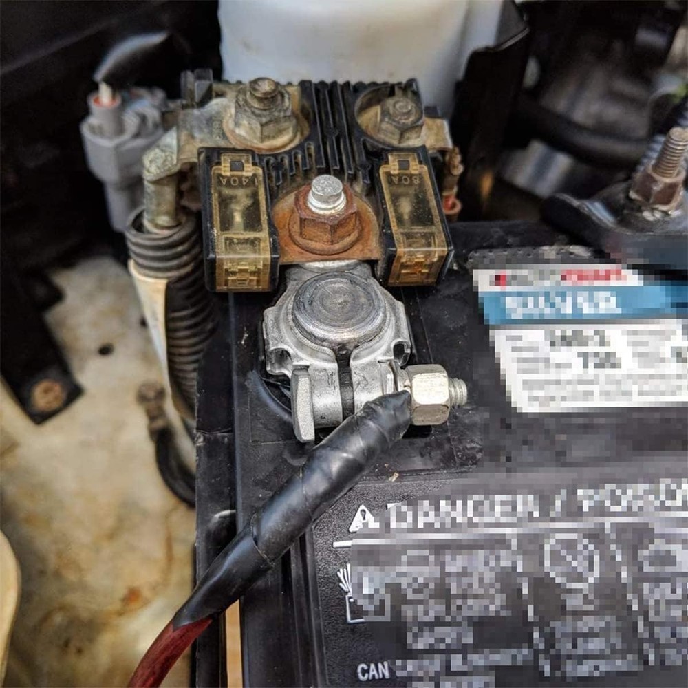 Easy-Install Corrosion-Resistant Battery Cable Terminals - Positive & Negative
