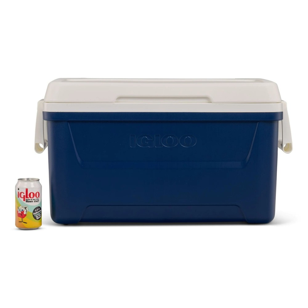 Igloo 48 QT Laguna Hard Sided Ice Chest Cooler, Navy