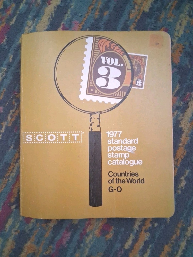 Scott 1977 Standard Postage Stamp Catalogue Countries of the World G-O Vol. 3