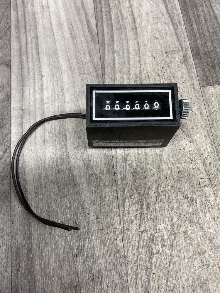 Trumeter P32-1026 Electromechanical Counter, 6-Digit, #4010PT7