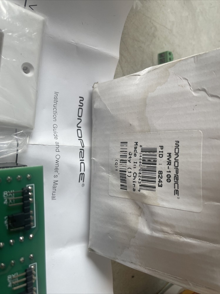 Monoprice mvr 100 speaker volume controller 8243