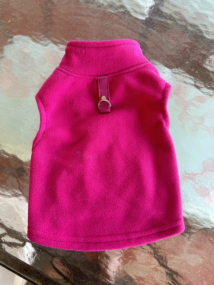FLEECE PULL-OVER DOG HARNESS SMALL