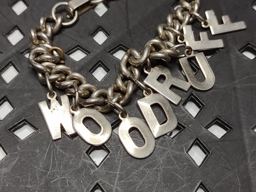 Old Woodruff Charm Bracelet
