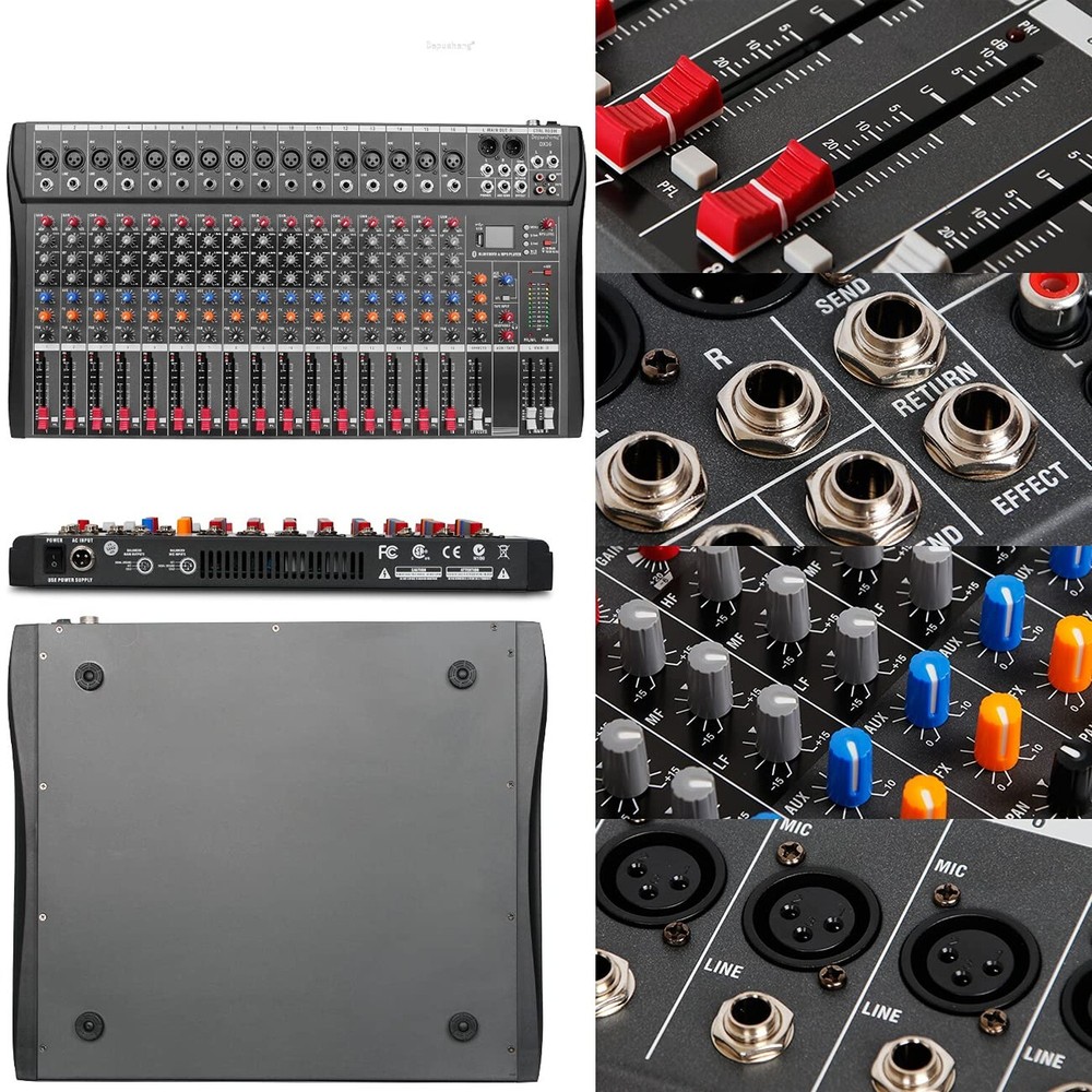 Depensheng DX16 DJ Sound Controller Interface w/USB Drive for Computer Record...