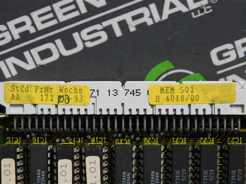 USED Bachmann MEM 501 B 4018/00 Memory Module