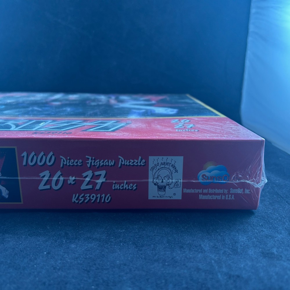 1997 KISS CATALOG SUNS OUT 1000 PIECE JIGSAW PUZZLE KS39110 20x27 SEALED - RARE