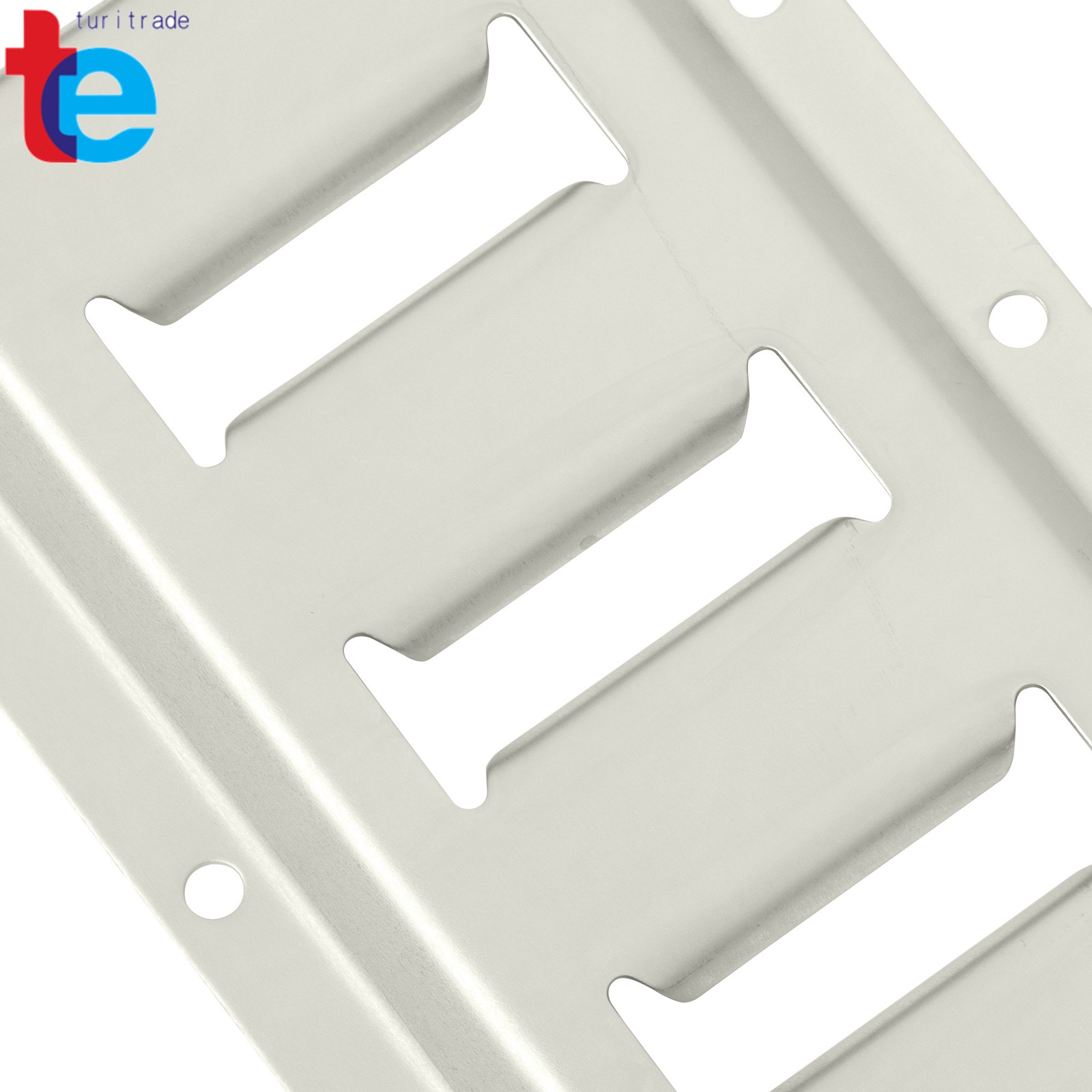 Set of (8) Galvanized Steel 5' Horizontal E-Track Rails for Trailer/Truck/Van