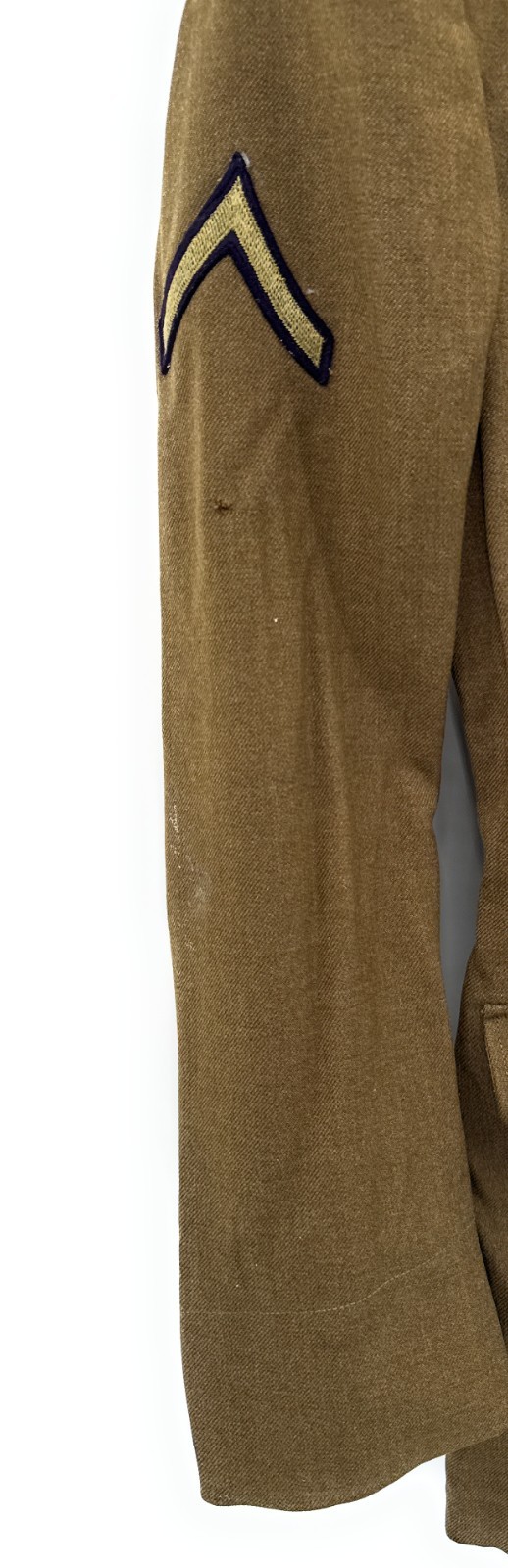 WWII Jacket 102nd Infantry PFC Honorable Discharge