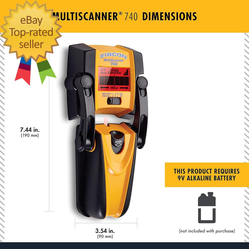 Multiscanner 740 Electronic Wall Scanner with Built-In Erasable Wall Marker