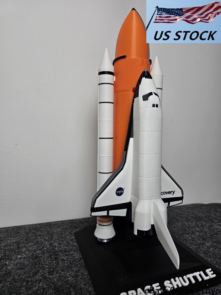 1:200 Scale NASA Space Shuttle Model Painted Finished Set Static Display