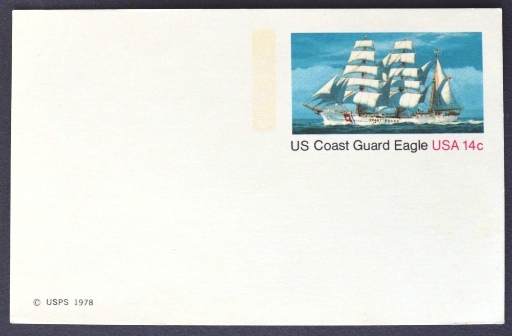 1978 US Sc. #UX76 postal card, 14 cent, mint, sharp corners, excellent condition