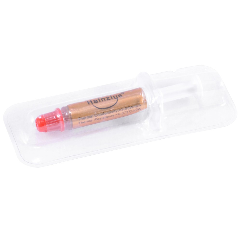 (5-pack) Gold Thermal Grease CPU Heatsink Compound Paste Compact Syringe 5X