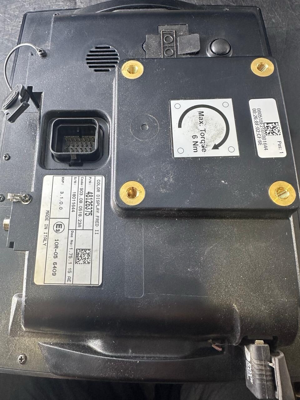 FRED II Case IH AFS PRO 700 color Display Inteliview IV