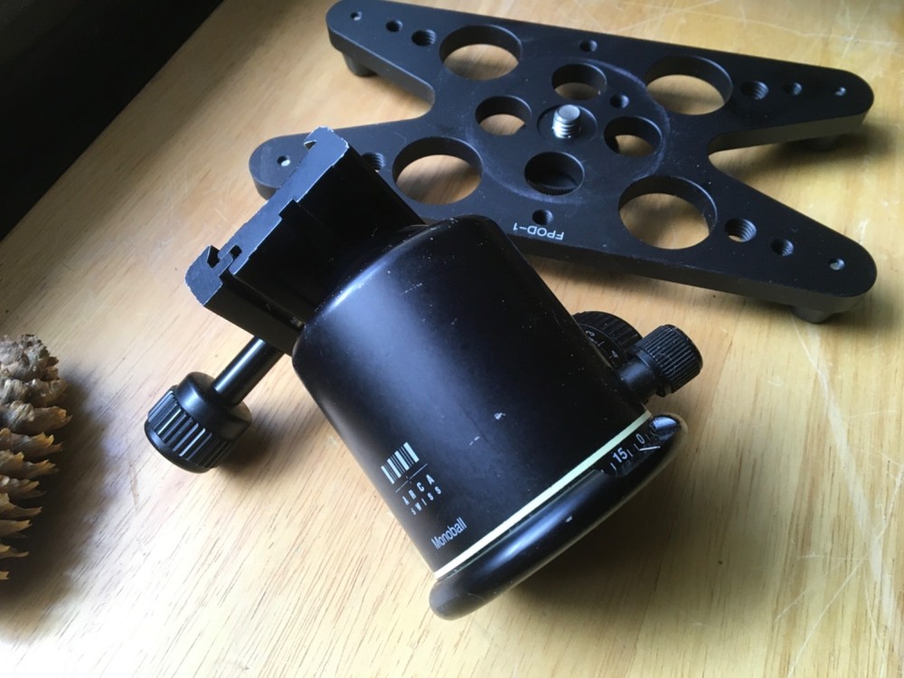 ☆☆ Arca Swiss Monoball and detachable table top base Macro setup ☆☆