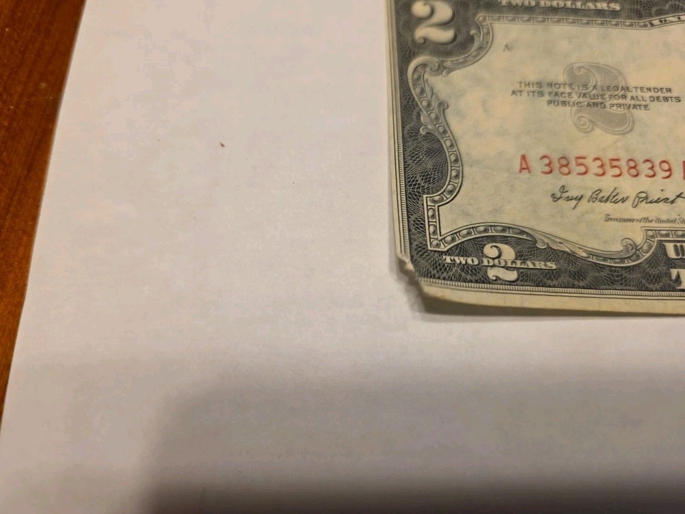 1953 B $2 YELLOW Seal Note