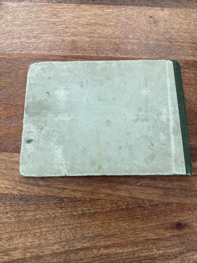 Vintage 1900 Scott Imperial Stamp Album 4th Edition With One Stamp