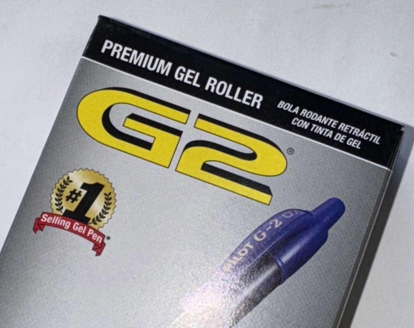 12-Pack Pilot G2 Premium Gel Roller Retractable Pens Blue Ink 0.7mm Fine - New!
