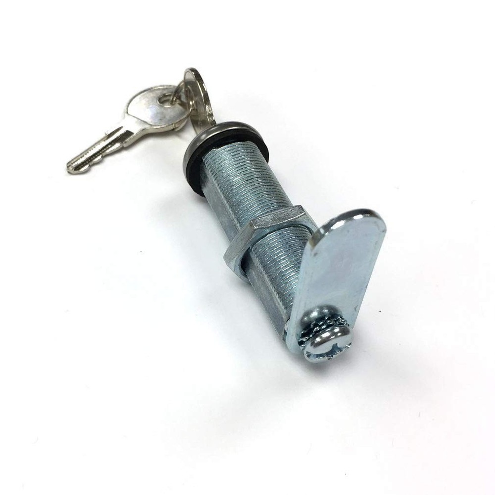 Milcraft Extra-Long RV Cam Lock With 8025 Key Code, 2 Inch Extra Long, Silver