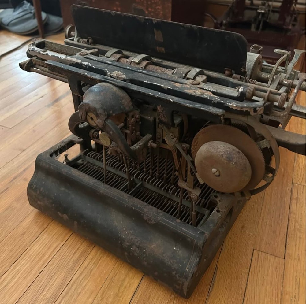 Antique Densmore Typewriter
