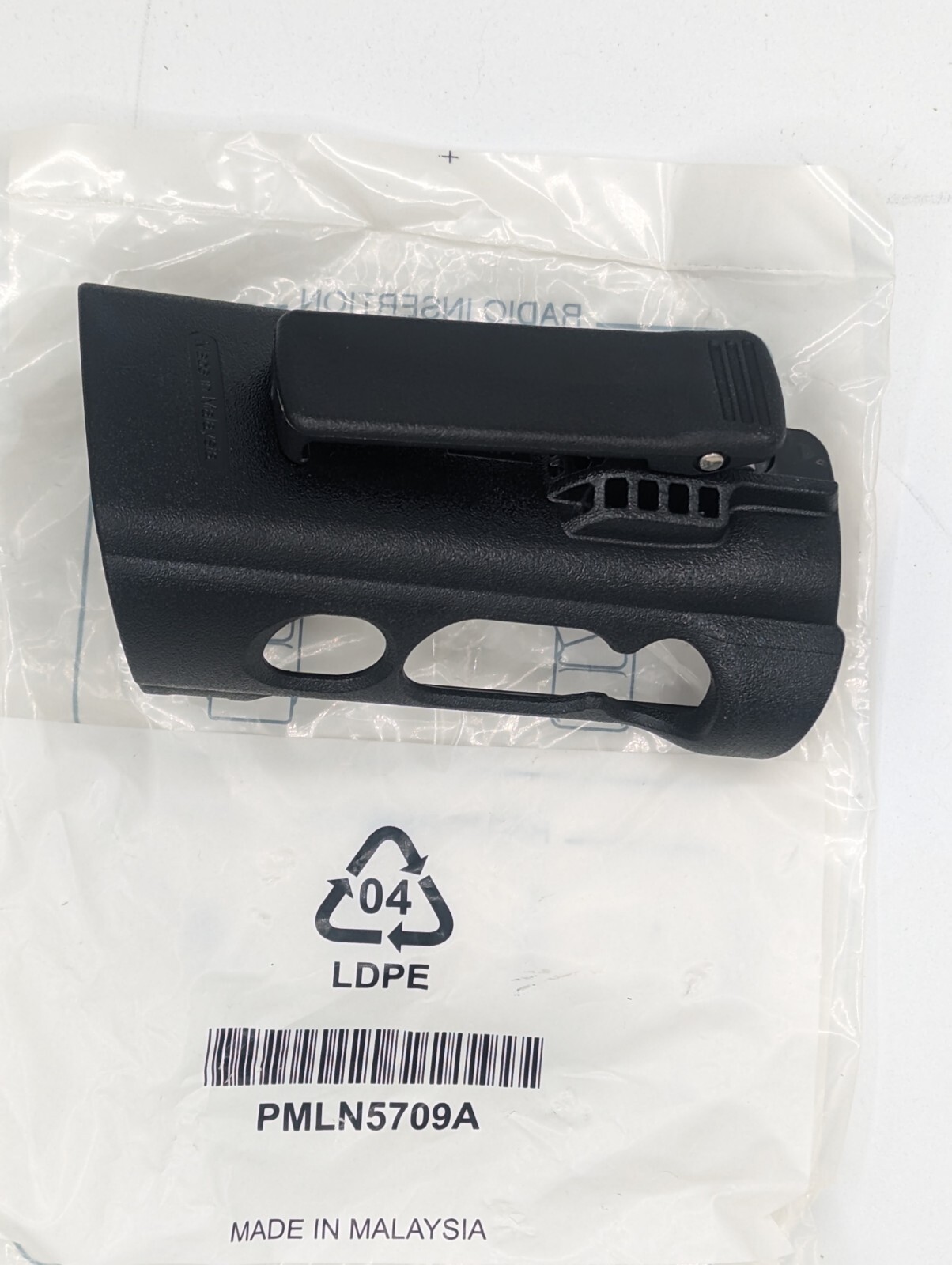 Motorola PMLN5709 PMLN5709A Plastic Holster W/Clip APX6000 APX8000 VHF