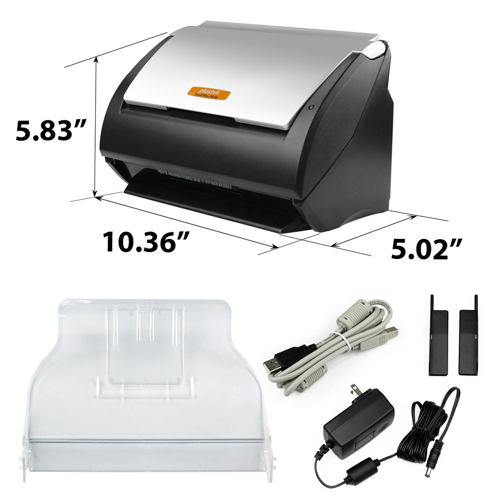 Plustek PS186 highspeed Document Scanner , Duplex, Color OCR function SEE VIDEO