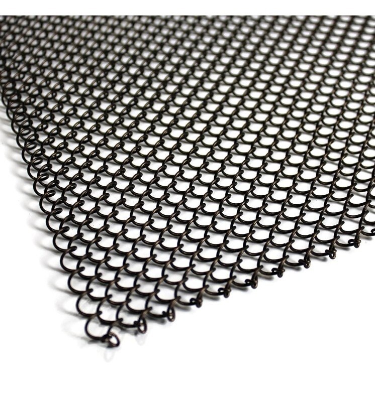 Fireplace Screen Mesh Curtain