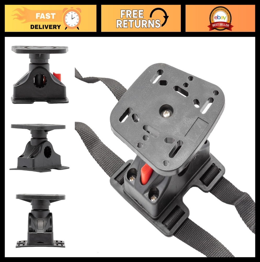 Fish Finder Mount for Float Tube - Adjustable, Durable, Easy Installation, Fishi