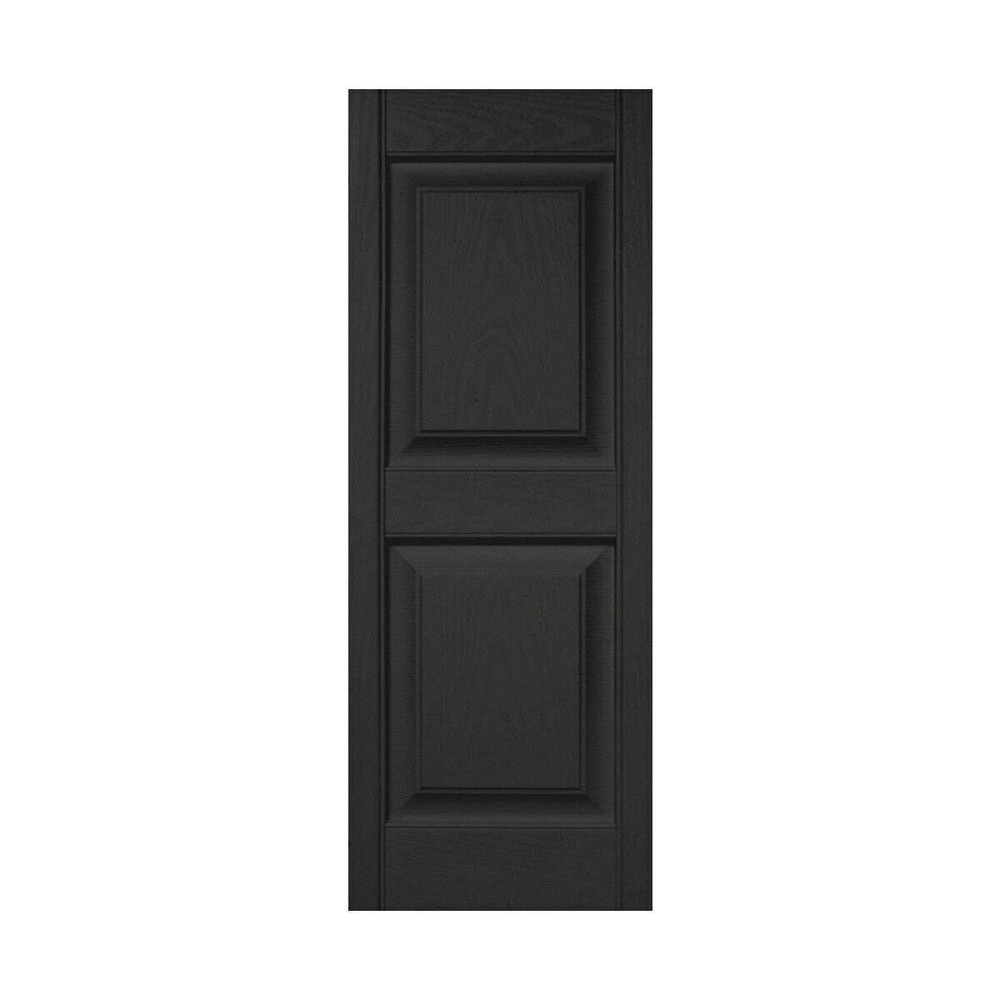 Builders Edge 15X39 Blk Panel Shutter