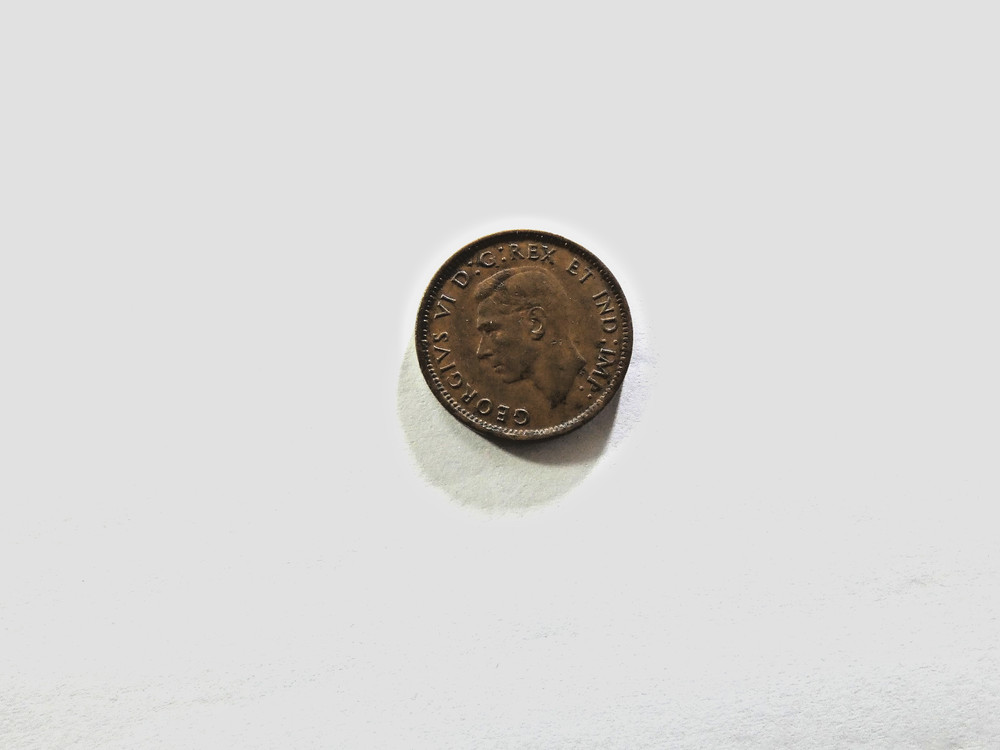 Canada 1 Cent 1943 coin