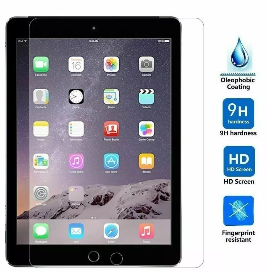 [5-Packs] HD Tempered GLASS Screen Protector for Apple iPad 5th & 6th Generation