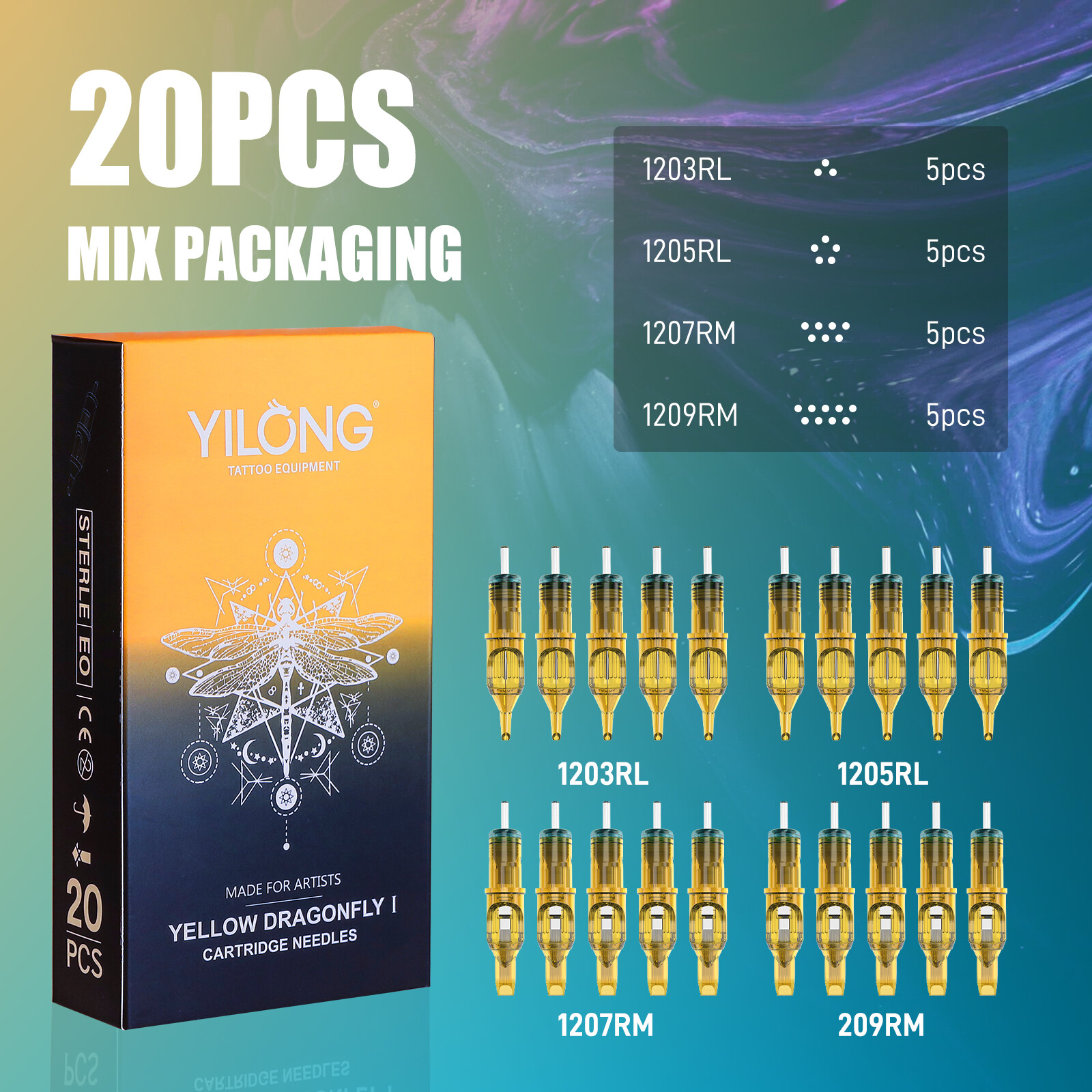 Wireless Tattoo Kit Complete Rotary Pen Machine 1200mAh Power Adjustable Stroke