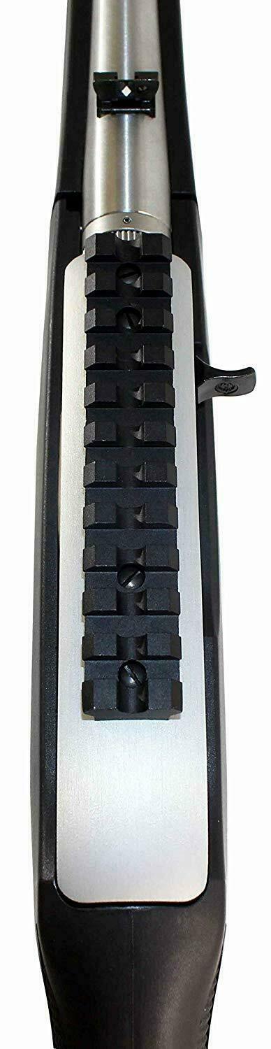 Ruger 10/22 Combo Kit With 4x32 Rifle Scope Rings Rail Mount mil dot reticle blk