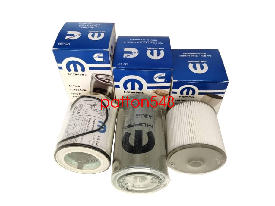 OEM-Mopar Diesel Fuel and Oil Filter for 2019-24 Ram 2500 3500 4500 5500 6.7L