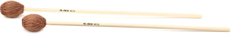 Vic Firth M172 Corpsmaster Multi-Application Marimba Mallets - Hard