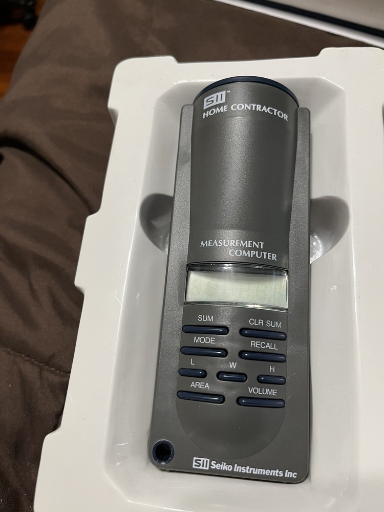 Seiko Home Contractor Conversion Computer. Still In Original Box. No Batteries