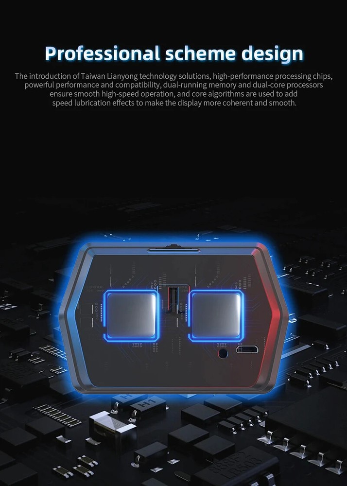 Car Digital Speedometer Head-up Display Security Overspeed Alarm Speed Compass