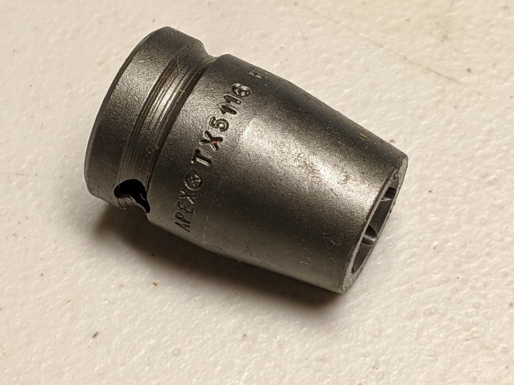 Apex TX5116 E16 1/2" Drive, Torx