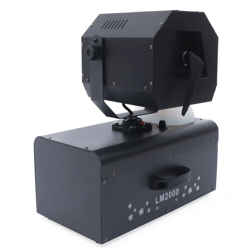 Snowflake Effect Machine 2000W Stage Snow Flake Maker 90° Rotatable w/Remote