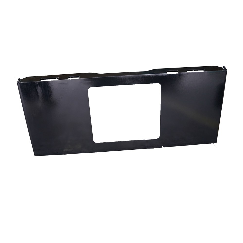 44.9" Universal Skid Steer Weld-on Mount Plate with Window Universal QuickAttach