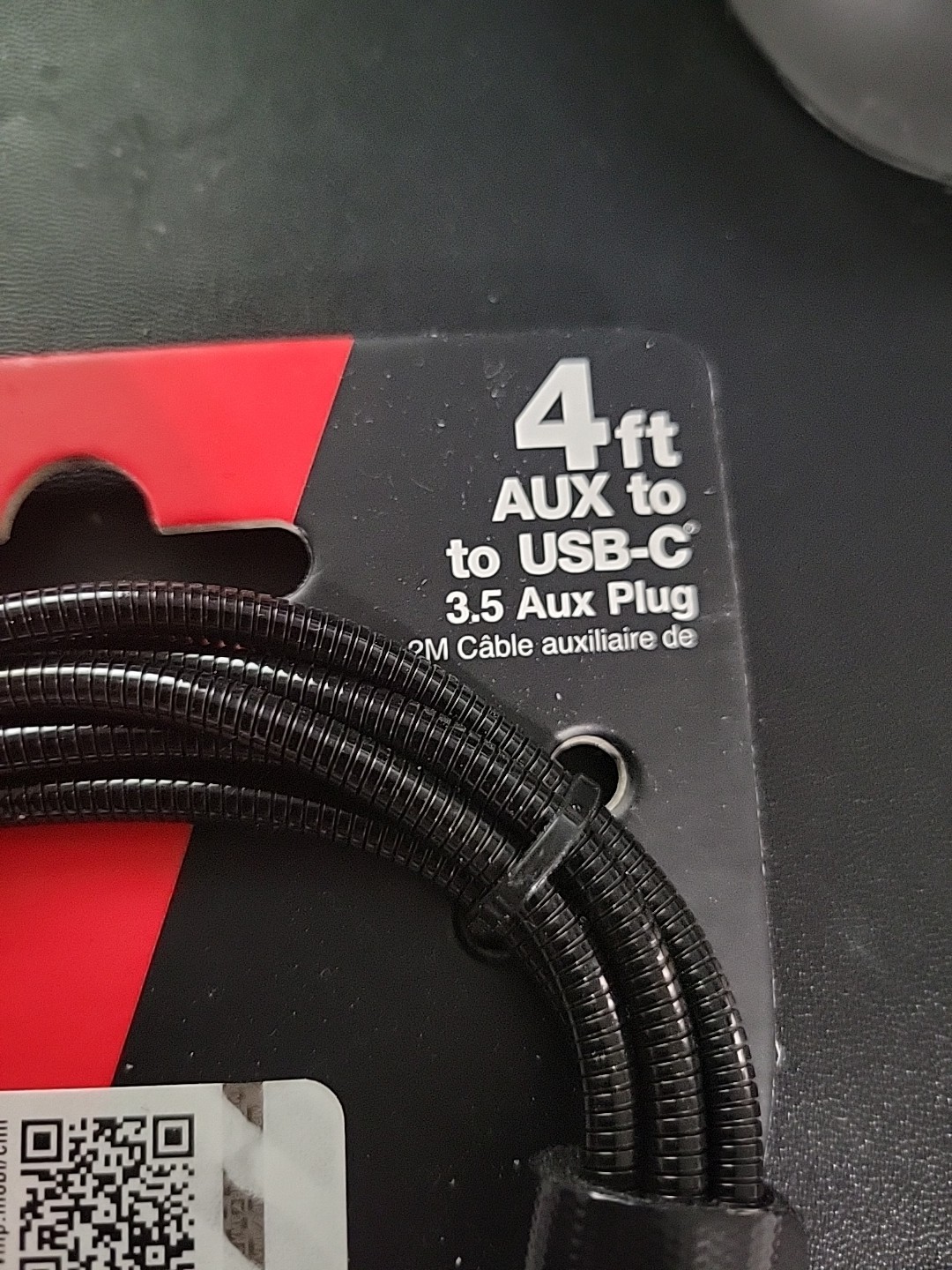 Cummins CMN4712 Usb C To Male 3.5mm o Aux Cable, Mfi Certified, 4 Ft. for Audi
