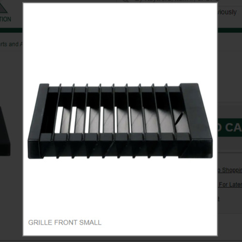 GRILLE FRONT SMALL #9051531-01