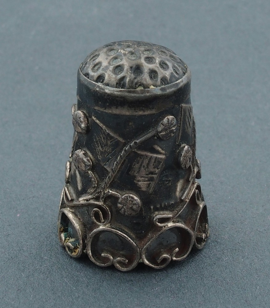 Mexico .925 Silver Thimble 4.7g